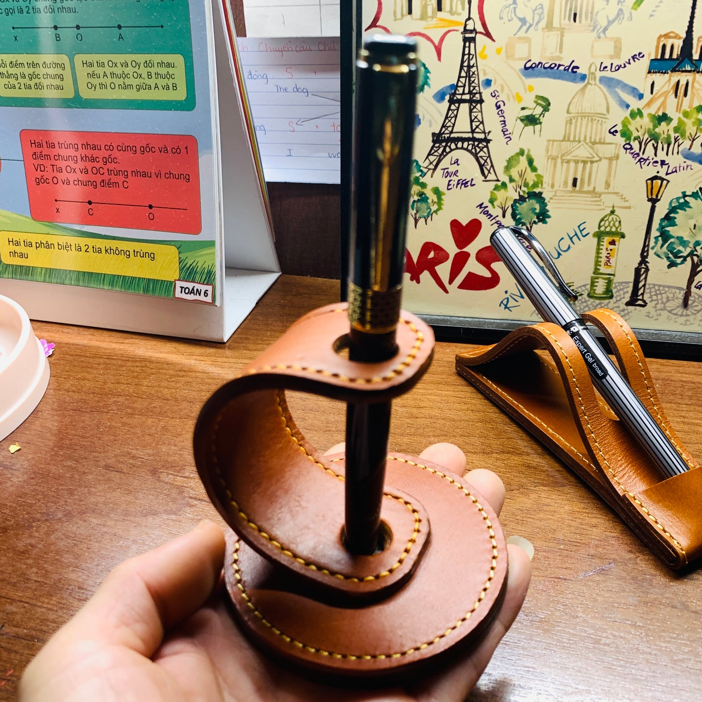 Leather Pen Stand