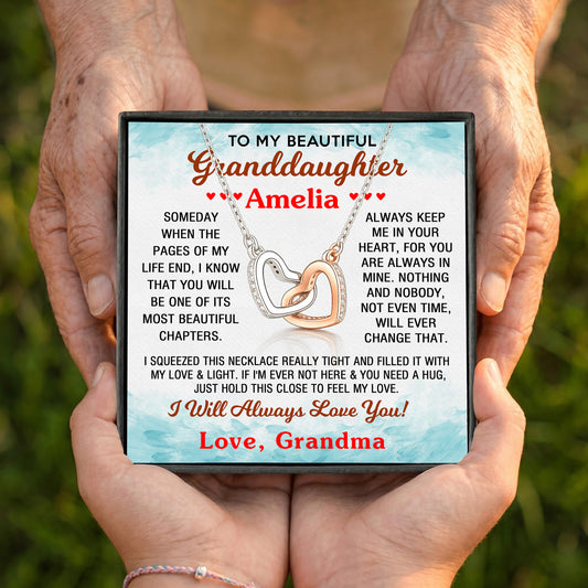 Granddaughter necklace